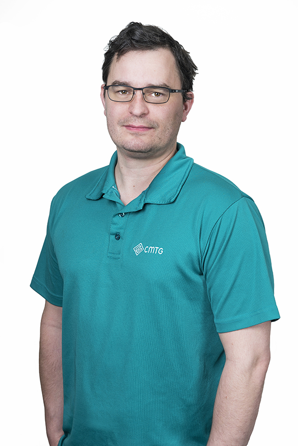 CMTG Senior Systems Engineer and Client Services Manager Cameron Brewster